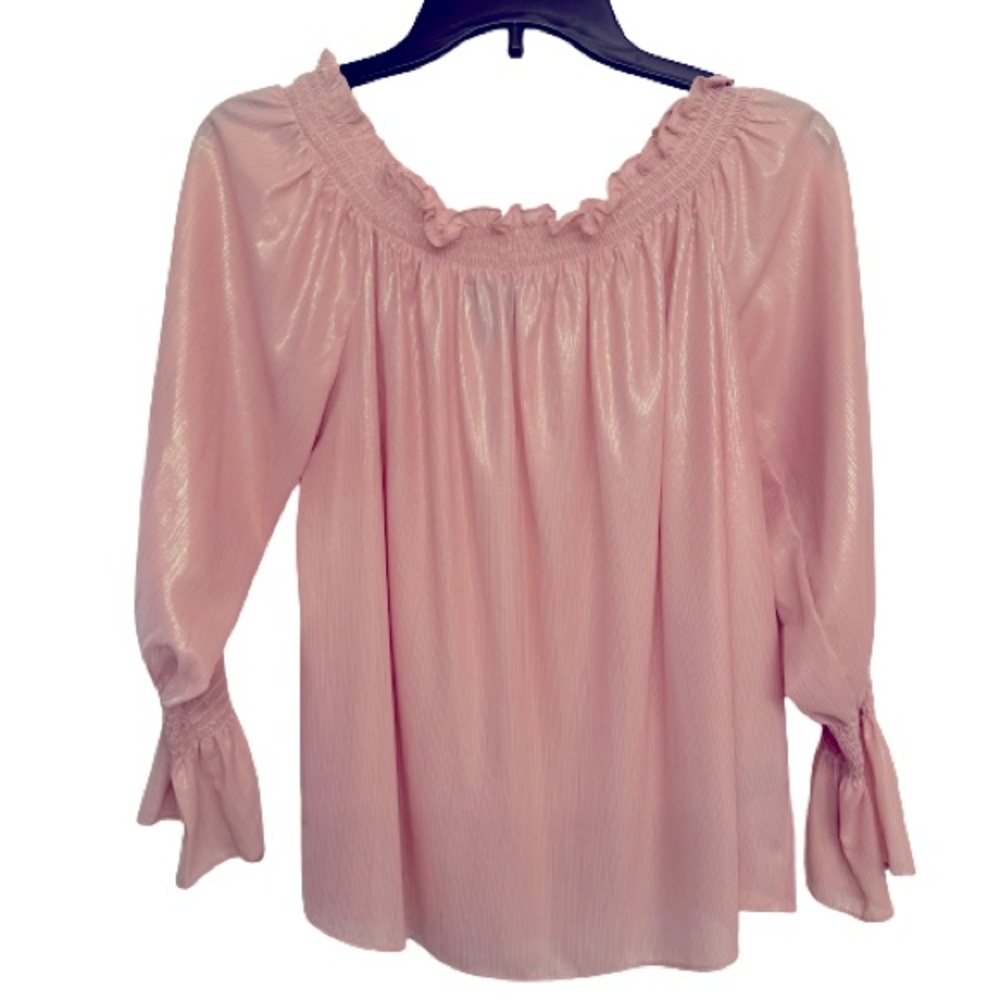 Pink Flowing Top